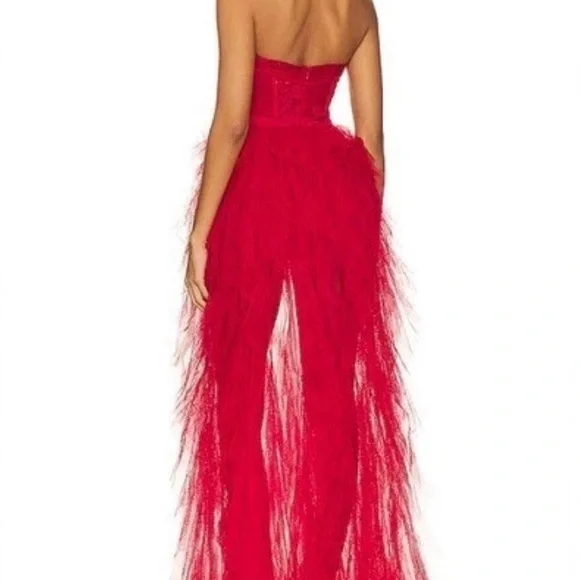 For Love And Lemons Scarlet High Low Dress - Picture 3 of 12